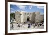 Damascus Gate in the Old City, UNESCO World Heritage Site, Jerusalem, Israel, Middle East-Yadid Levy-Framed Photographic Print