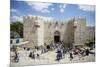 Damascus Gate in the Old City, UNESCO World Heritage Site, Jerusalem, Israel, Middle East-Yadid Levy-Mounted Photographic Print