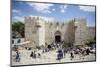 Damascus Gate in the Old City, UNESCO World Heritage Site, Jerusalem, Israel, Middle East-Yadid Levy-Mounted Photographic Print