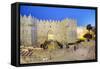 Damascus Gate, Old City, UNESCO World Heritage Site, Jerusalem, Israel, Middle East-Gavin Hellier-Framed Stretched Canvas