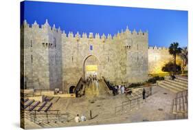 Damascus Gate, Old City, UNESCO World Heritage Site, Jerusalem, Israel, Middle East-Gavin Hellier-Stretched Canvas