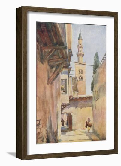 Damascus: Minaret of Jesus-Walter Spencer-Stanhope Tyrwhitt-Framed Giclee Print