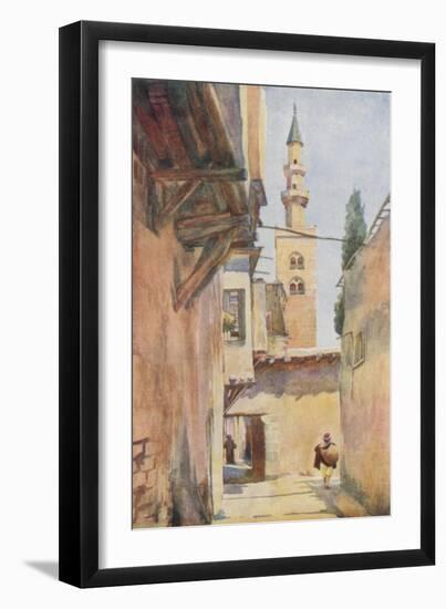 Damascus: Minaret of Jesus-Walter Spencer-Stanhope Tyrwhitt-Framed Giclee Print