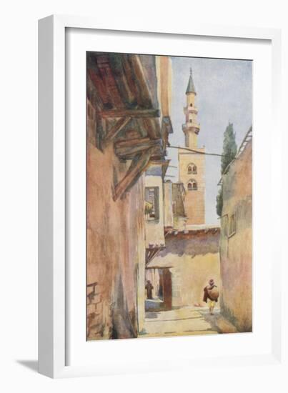 Damascus: Minaret of Jesus-Walter Spencer-Stanhope Tyrwhitt-Framed Giclee Print