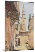 Damascus: Minaret of Jesus-Walter Spencer-Stanhope Tyrwhitt-Mounted Giclee Print