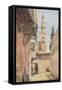 Damascus: Minaret of Jesus-Walter Spencer-Stanhope Tyrwhitt-Framed Stretched Canvas