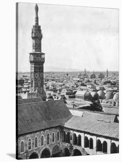 Damascus, Syria, Late 19th Century-John L Stoddard-Stretched Canvas