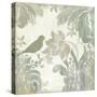 Damask Bird I-Asia Jensen-Stretched Canvas