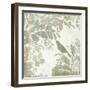 Damask Bird II-Asia Jensen-Framed Art Print