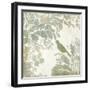 Damask Bird II-Asia Jensen-Framed Art Print