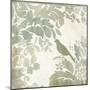 Damask Bird II-Asia Jensen-Mounted Art Print