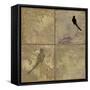 Damask Birds-Andrew Michaels-Framed Stretched Canvas