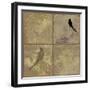 Damask Birds-Andrew Michaels-Framed Art Print