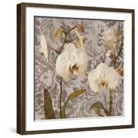 Damask Blooms I-Tania Bello-Framed Giclee Print