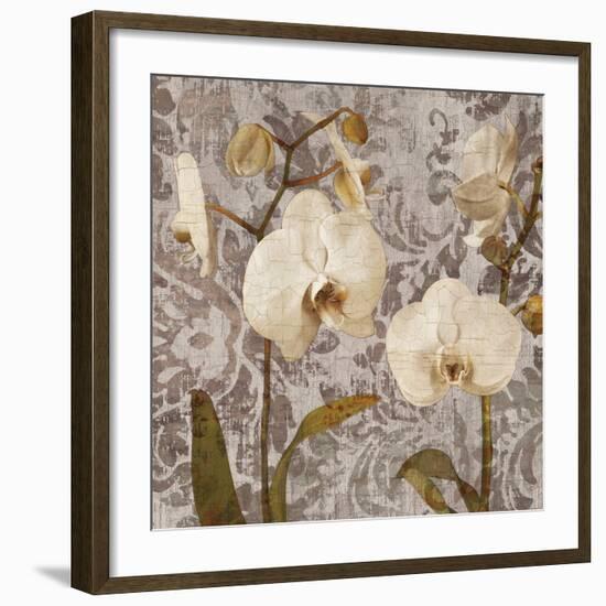 Damask Blooms I-Tania Bello-Framed Giclee Print
