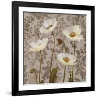 Damask Blooms III-Tania Bello-Framed Giclee Print