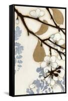 Damask Cherry Blossoms 1-Norman Wyatt Jr.-Framed Stretched Canvas