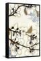 Damask Cherry Blossoms 2-Norman Wyatt Jr.-Framed Stretched Canvas