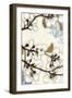 Damask Cherry Blossoms 2-Norman Wyatt Jr.-Framed Art Print