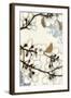 Damask Cherry Blossoms 2-Norman Wyatt Jr.-Framed Art Print