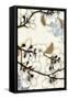 Damask Cherry Blossoms 2-Norman Wyatt Jr.-Framed Stretched Canvas
