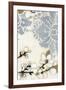 Damask Cherry Blossoms 3-Norman Wyatt Jr.-Framed Art Print