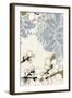 Damask Cherry Blossoms 3-Norman Wyatt Jr.-Framed Art Print