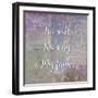 Damask Faith I-Color Bakery-Framed Giclee Print