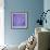 Damask Fleur-Tina Lavoie-Framed Giclee Print displayed on a wall