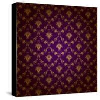 Damask Floral Pattern-juli_goncharova-Stretched Canvas