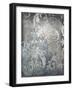 Damask in Silver II-Ellie Roberts-Framed Art Print