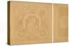 'Damask Linen by Mr C. Faber, Stuttgart and Messrs. Burre Bros. Dumferline', 1863-Robert Dudley-Stretched Canvas
