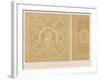 Damask Linen-null-Framed Giclee Print