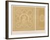 Damask Linen-null-Framed Giclee Print