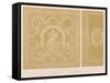 Damask Linen-null-Framed Stretched Canvas