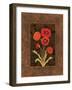 Damask Poppy-Paul Brent-Framed Art Print