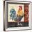 Damask Rooster-D-Jean Plout-Framed Giclee Print