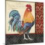 Damask Rooster-D-Jean Plout-Mounted Giclee Print