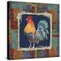 Damask Rooster-P-Jean Plout-Stretched Canvas