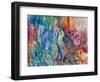 Damask Rose-Oxana Zaiko-Framed Giclee Print