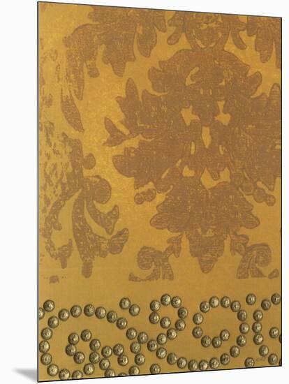 Damask with Nail Heads I-Norman Wyatt Jr.-Mounted Art Print