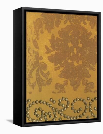 Damask with Nail Heads I-Norman Wyatt Jr.-Framed Stretched Canvas