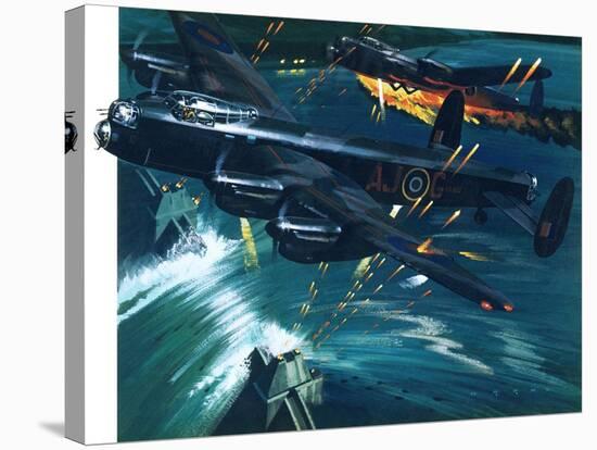 Dambusters-Wilf Hardy-Stretched Canvas