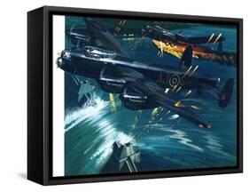 Dambusters-Wilf Hardy-Framed Stretched Canvas
