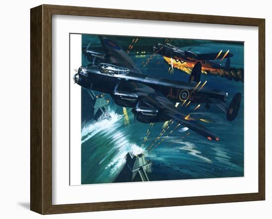 Dambusters-Wilf Hardy-Framed Giclee Print