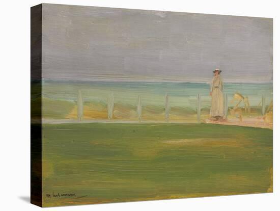 Dame am Strand. 1901-Max Liebermann-Stretched Canvas