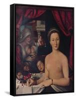 'Dame Au Bain (A Lady in Her Bath)', c1571-Francois Clouet-Framed Stretched Canvas