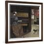 Dame Au Clavecin - Peinture De Gabriel Metsu (1629-1667), Huile Sur Toile (82,5X85 Cm), Vers 1665 --Gabriel Metsu-Framed Giclee Print