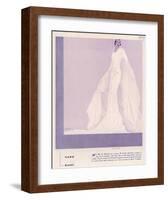 Dame Blanc-null-Framed Art Print