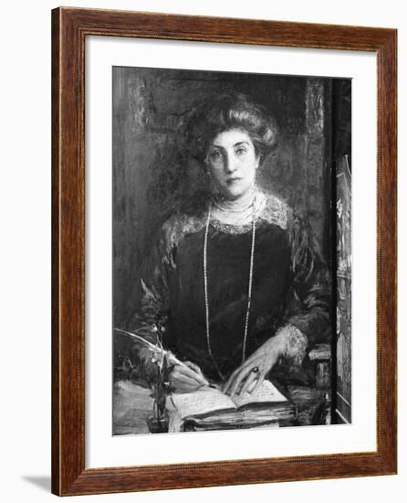 Dame Edith Lyttelton, Writer, Campaigner and Spiritualist-null-Framed Photographic Print